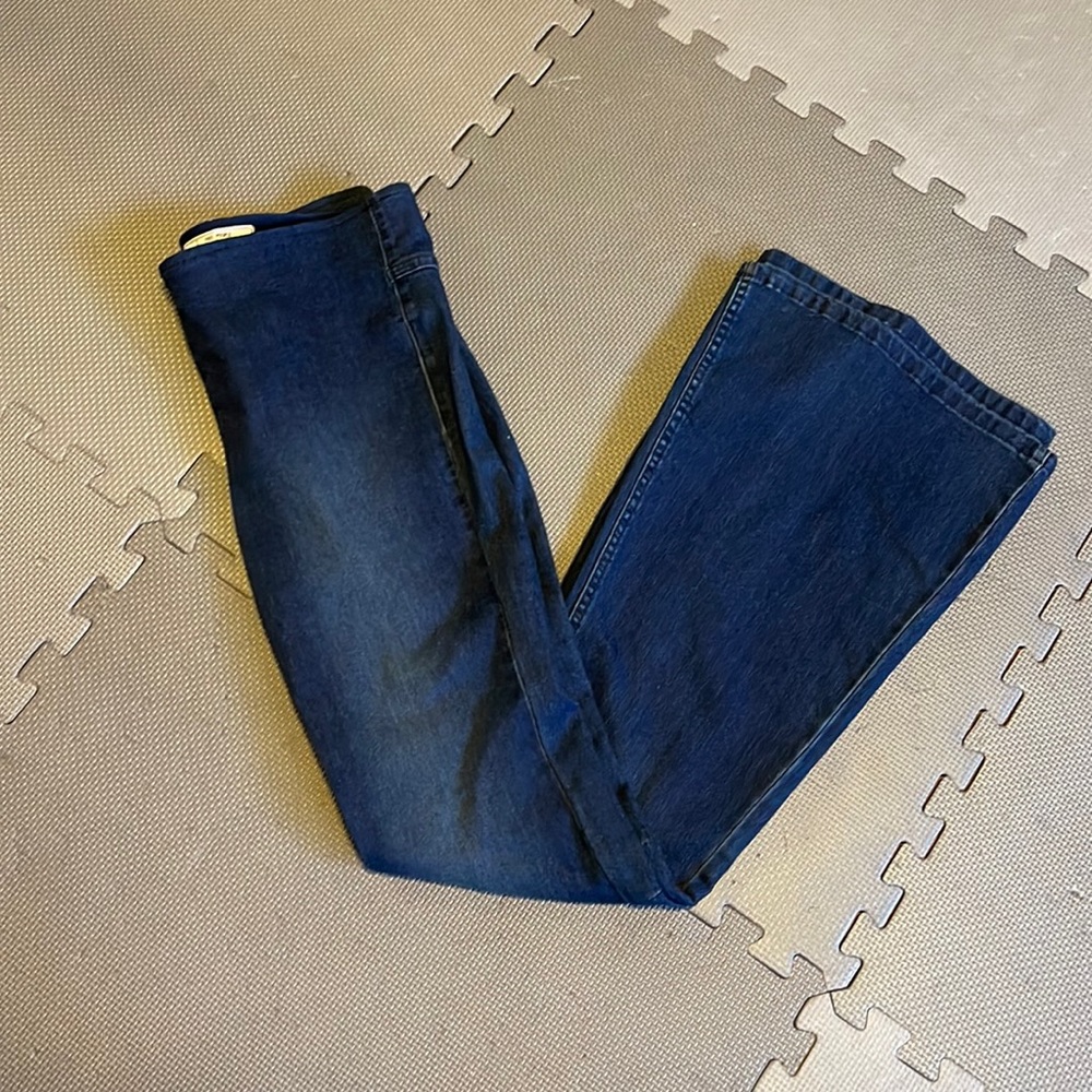 Free People Flare Stretchy Jeans
